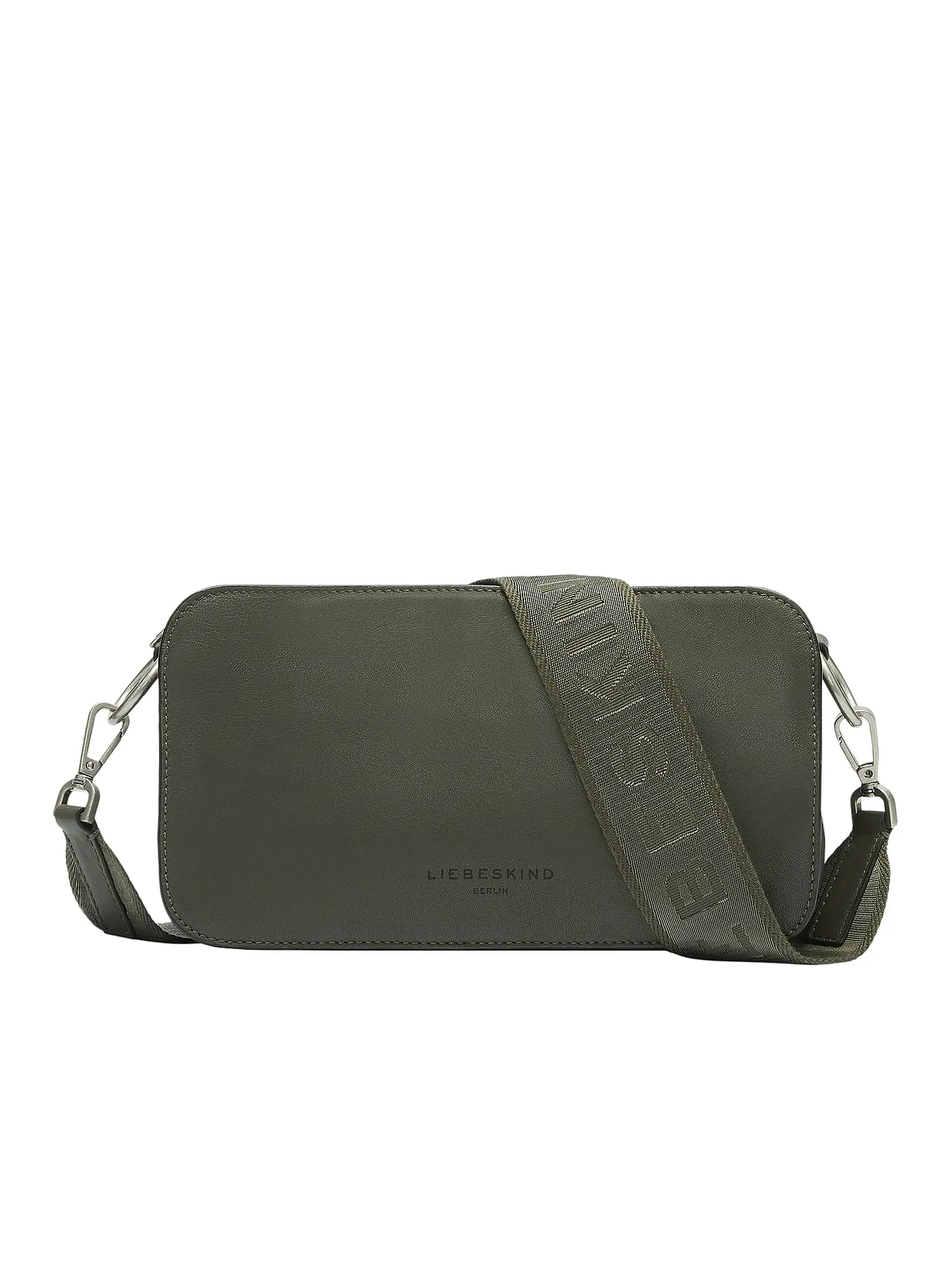 LIEBESKIND BERLIN | Ledertasche - Umhängetasche CLARICE Medium | olive